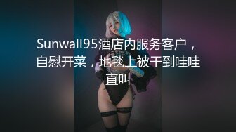 Sunwall95酒店内服务客户，自慰开菜，地毯上被干到哇哇直叫