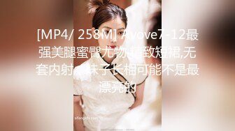 [MP4/ 258M] Avove7-12最强美腿蜜臀尤物 精致短裙,无套内射，妹子长相可能不是最漂亮的