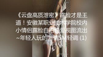 《云盘高质泄密》露脸才是王道！安徽某职业技术学院校内小情侣露脸自拍性爱视图流出~年轻人玩的激情SM轻调 (1)