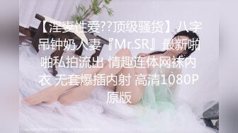 【淫妻性爱??顶级骚货】八字吊钟奶人妻『Mr.SR』最新啪啪私拍流出 情趣连体网袜内衣 无套爆插内射 高清1080P原版