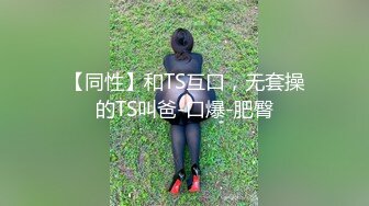 【同性】和TS互口，无套操的TS叫爸-口爆-肥臀