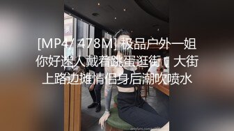 [MP4/ 478M] 极品户外一姐你好迷人戴着跳蛋逛街，大街上路边摊情侣身后潮吹喷水