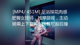 [MP4/ 451M] 足浴探花肉感肥臀女技师，按摩舔背，主动骑乘上下套弄，扶着屁股后撞击