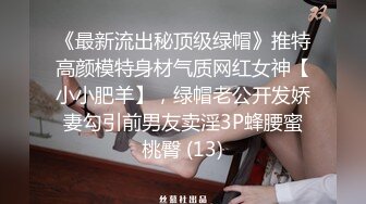 《最新流出秘顶级绿帽》推特高颜模特身材气质网红女神【小小肥羊】，绿帽老公开发娇妻勾引前男友卖淫3P蜂腰蜜桃臀 (13)