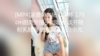 [MP4]凌晨第二场 D罩杯 170cm甜美外围小姐姐 健谈开朗 粉乳翘臀 做爱投入配合小尤物