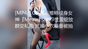 [MP4/1GB]極品推特紋身女神『Meaw』2023性愛綻放群交私拍 抗操小穴輪番被抽插